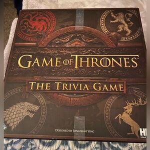 Game of Thrones Game - box opened, house all the pieces. I don’t think been used